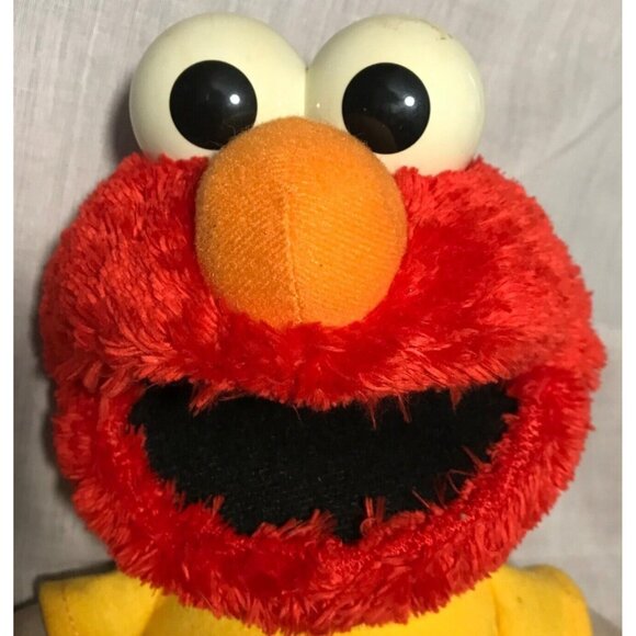 Elmo Doll Hasbro Rockin Colors Shapes Educational Plush Talks Sing Sesame Street - Picture 3 of 10